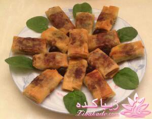 سمبوسه گیاهی یک پیش غذای رژیمی